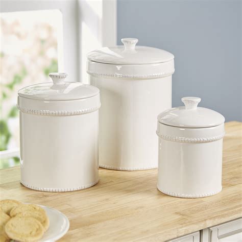 set of 3 kitchen canisters